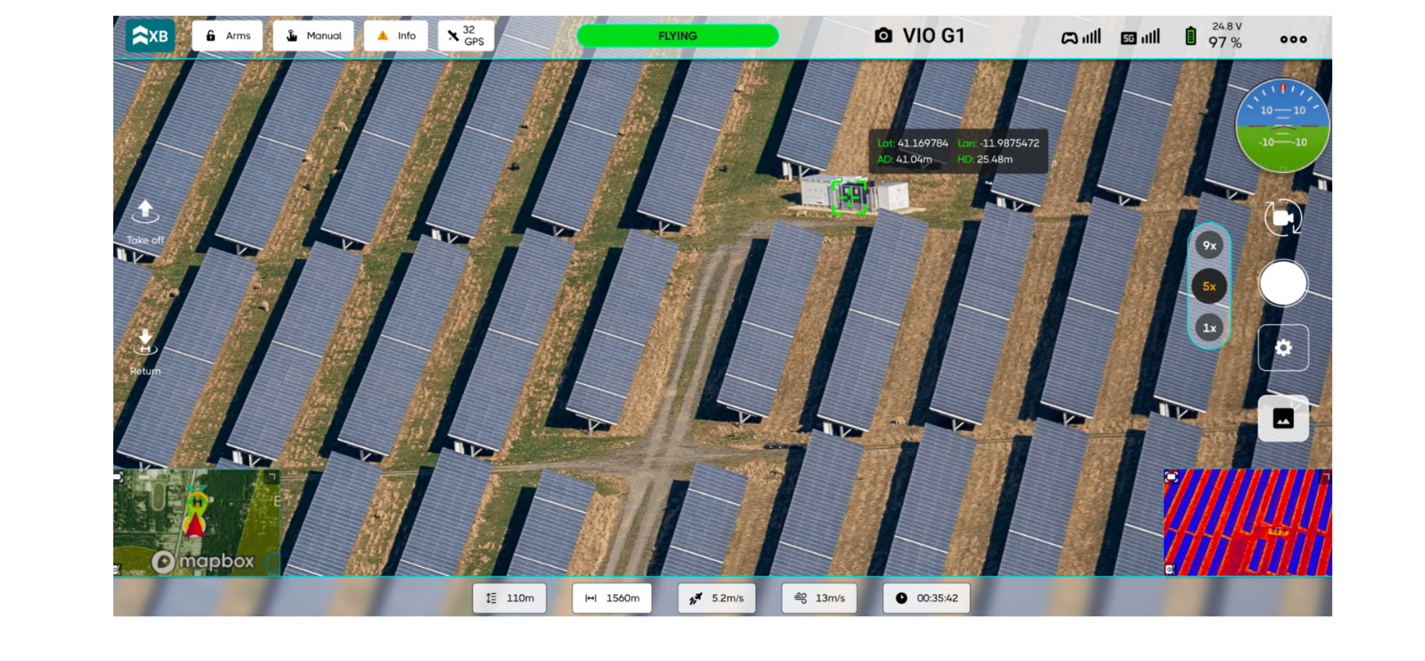 Shared live mission view